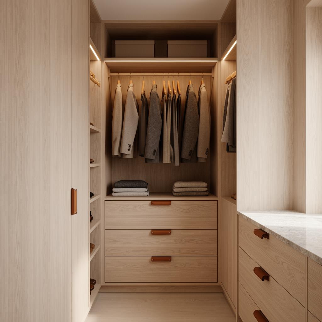 Tailored custom closet level